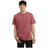 Mens Essential Pigment-Dyed Tee Joe's USA Small Red Rock