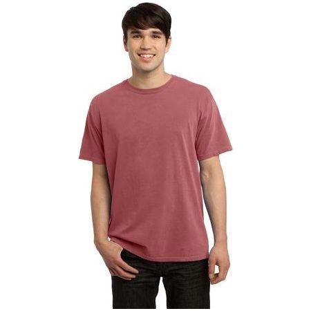 Mens Essential Pigment-Dyed Tee Joe's USA Medium Red Rock