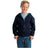 Joe's USA Youth NuBlend Full-Zip Hooded Sweatshirt Joe's USA Small Navy