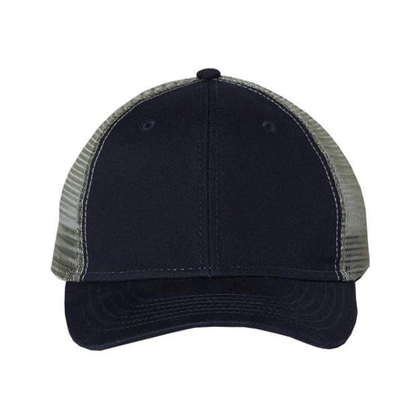 Valucap Bio-Washed Trucker Cap - Valucap AH80 Valucap