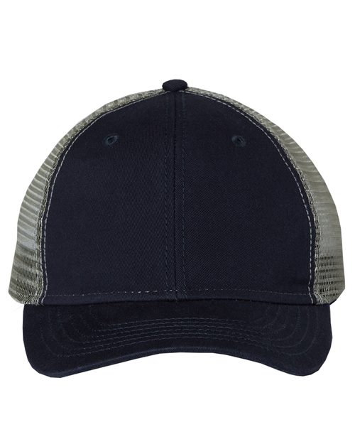 Valucap Bio-Washed Trucker Cap - Valucap AH80 Valucap