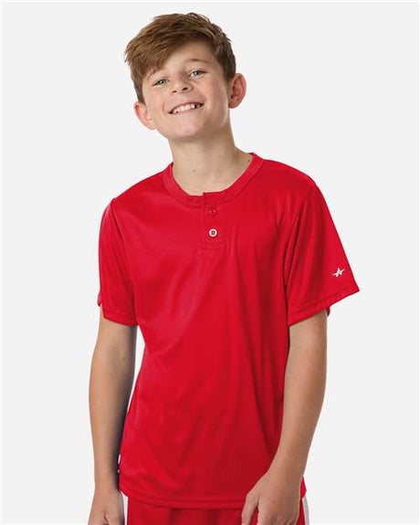 Alleson Athletic Youth B-Core Placket Jersey - Alleson Athletic 2930
