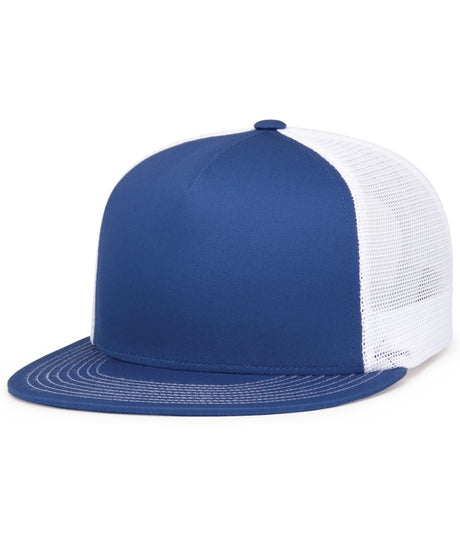 Pacific Headwear D-SERIES 5-PANEL TRUCKER SNAPBACK CAP 4D7