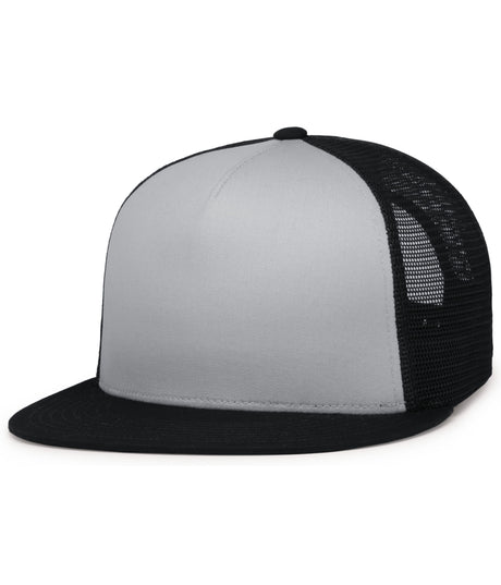 Pacific Headwear D-SERIES 5-PANEL TRUCKER SNAPBACK CAP 4D7