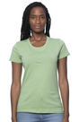 Royal Apparel 5001ORGW Women's Organic Short Sleeve Tee - Avocado