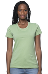 Royal Apparel 5001ORGW Women's Organic Short Sleeve Tee - Avocado