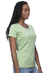Royal Apparel 5001ORGW Women's Organic Short Sleeve Tee - Avocado