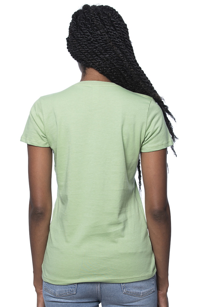 Royal Apparel 5001ORGW Women's Organic Short Sleeve Tee - Avocado