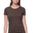 Royal Apparel 5001ORGW Women's Organic Short Sleeve Tee - Bark