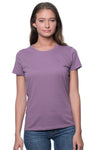 Royal Apparel 5001ORGW Women's Organic Short Sleeve Tee - Eggplant