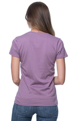 Royal Apparel 5001ORGW Women's Organic Short Sleeve Tee - Eggplant
