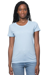 Royal Apparel 5001ORGW Women's Organic Short Sleeve Tee - Heaven