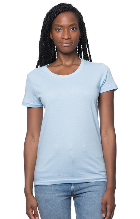 Royal Apparel 5001ORGW Women's Organic Short Sleeve Tee - Heaven
