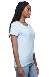 Royal Apparel 5001ORGW Women's Organic Short Sleeve Tee - Heaven