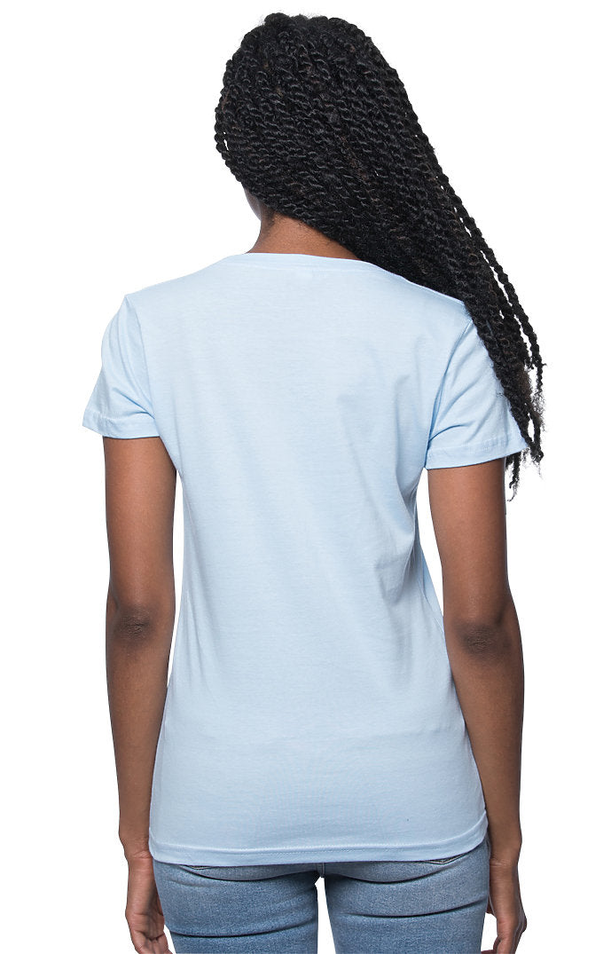 Royal Apparel 5001ORGW Women's Organic Short Sleeve Tee - Heaven