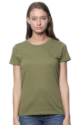 Royal Apparel 5001ORGW Women's Organic Short Sleeve Tee - Moss