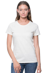 Royal Apparel 5001ORGW Women's Organic Short Sleeve Tee - Natural