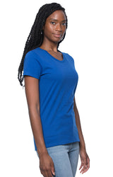 Royal Apparel 5001ORGW Women's Organic Short Sleeve Tee - Nautical Blue