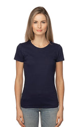 Royal Apparel 5001ORGW Women's Organic Short Sleeve Tee - Ocean