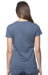 Royal Apparel 5001ORGW Women's Organic Short Sleeve Tee - Pacific Blue