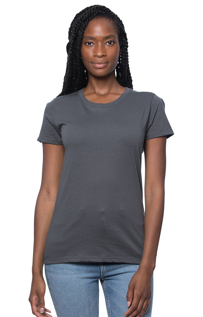 Royal Apparel 5001ORGW Women's Organic Short Sleeve Tee - Slate