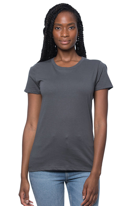 Royal Apparel 5001ORGW Women's Organic Short Sleeve Tee - Slate