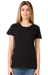 Royal Apparel 5001W Women's Short Sleeve Tee - Black