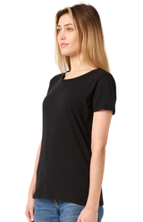 Royal Apparel 5001W Women's Short Sleeve Tee - Black