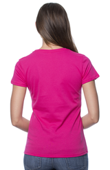 Royal Apparel 5001W Women's Short Sleeve Tee - Fuchsia