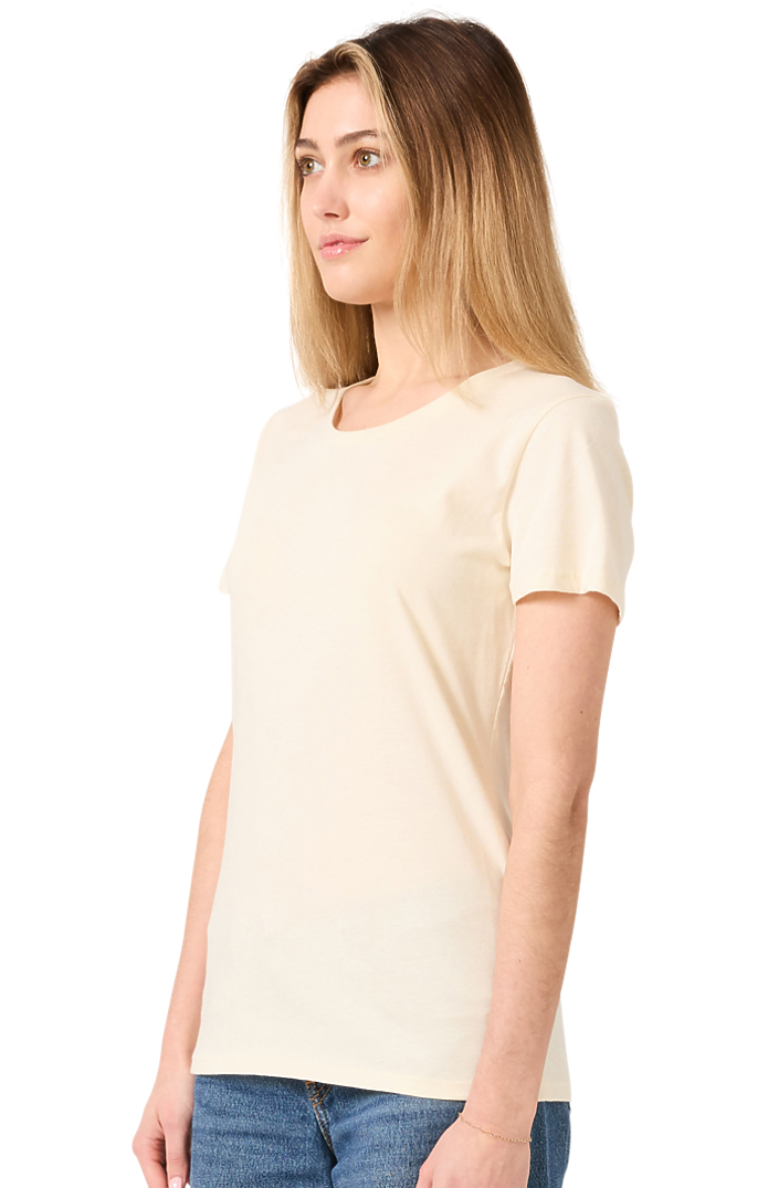 Royal Apparel 5001W Women's Short Sleeve Tee - Natural