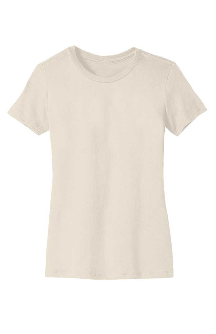 Royal Apparel 5001W Women's Short Sleeve Tee - Natural