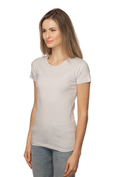 Royal Apparel 5001W Women's Short Sleeve Tee - Platinum