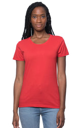 Royal Apparel 5001W Women's Short Sleeve Tee - Red