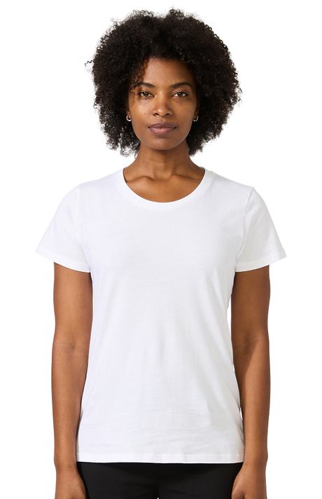 Royal Apparel 5001W Women's Short Sleeve Tee - White