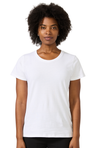 Royal Apparel 5001W Women's Short Sleeve Tee - White
