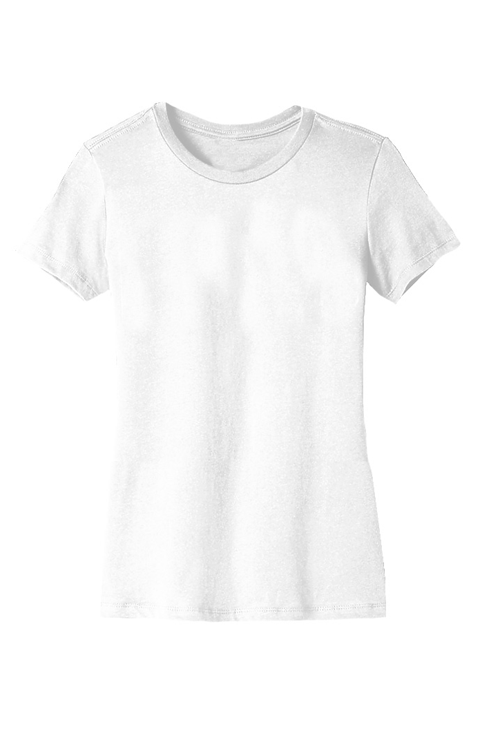 Royal Apparel 5001W Women's Short Sleeve Tee - White