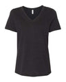 Bella + Canvas 6405CVC Women's Relaxed Heather CVC V-Neck Tee