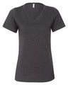 Bella + Canvas 6405CVC Women's Relaxed Heather CVC V-Neck Tee
