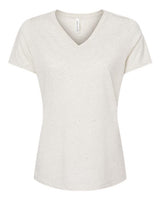 Bella + Canvas 6415 Women's Relaxed Triblend V-Neck Tee