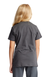 Royal Apparel 5021 Youth Short Sleeve Crew Tee - Asphalt