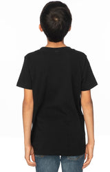 Royal Apparel 5021 Youth Short Sleeve Crew Tee - Black