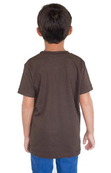 Royal Apparel 5021 Youth Short Sleeve Crew Tee - Chocolate