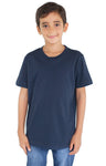 Royal Apparel 5021 Youth Short Sleeve Crew Tee - Navy