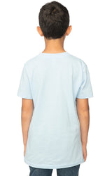 Royal Apparel 5021ORG Youth Organic Short Sleeve Crew Tee - Heaven