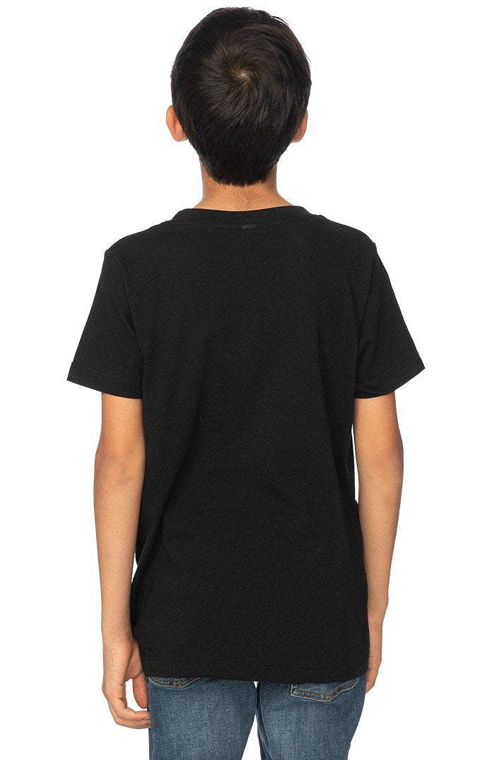Royal Apparel 5021ORG Youth Organic Short Sleeve Crew Tee - Night