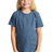Royal Apparel 5021ORG Youth Organic Short Sleeve Crew Tee - Pacific Blue
