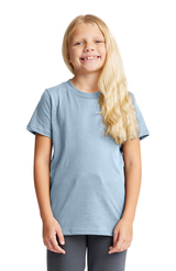 Royal Apparel 5021 Youth Short Sleeve Crew Tee - Sky