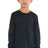 Royal Apparel 5022 Youth Long Sleeve Crew Tee - Black