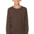 Royal Apparel 5022 Youth Long Sleeve Crew Tee - Chocolate