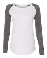 Boxercraft Women’s Preppy Patch Slub Long Sleeve T-Shirt - Boxercraft T66